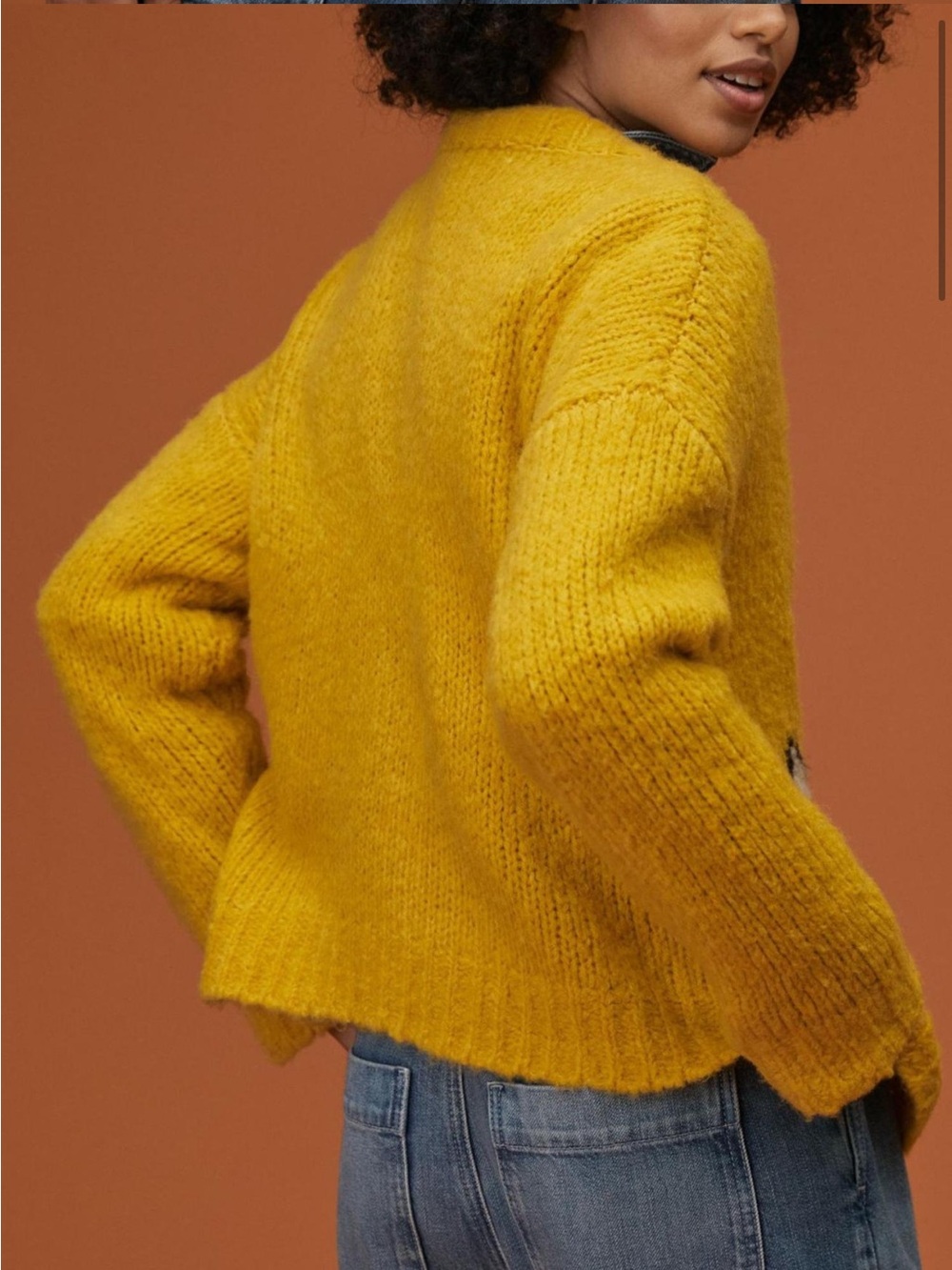 Anthropologie Bunny Slopes Cardigan - Picture 2 of 6